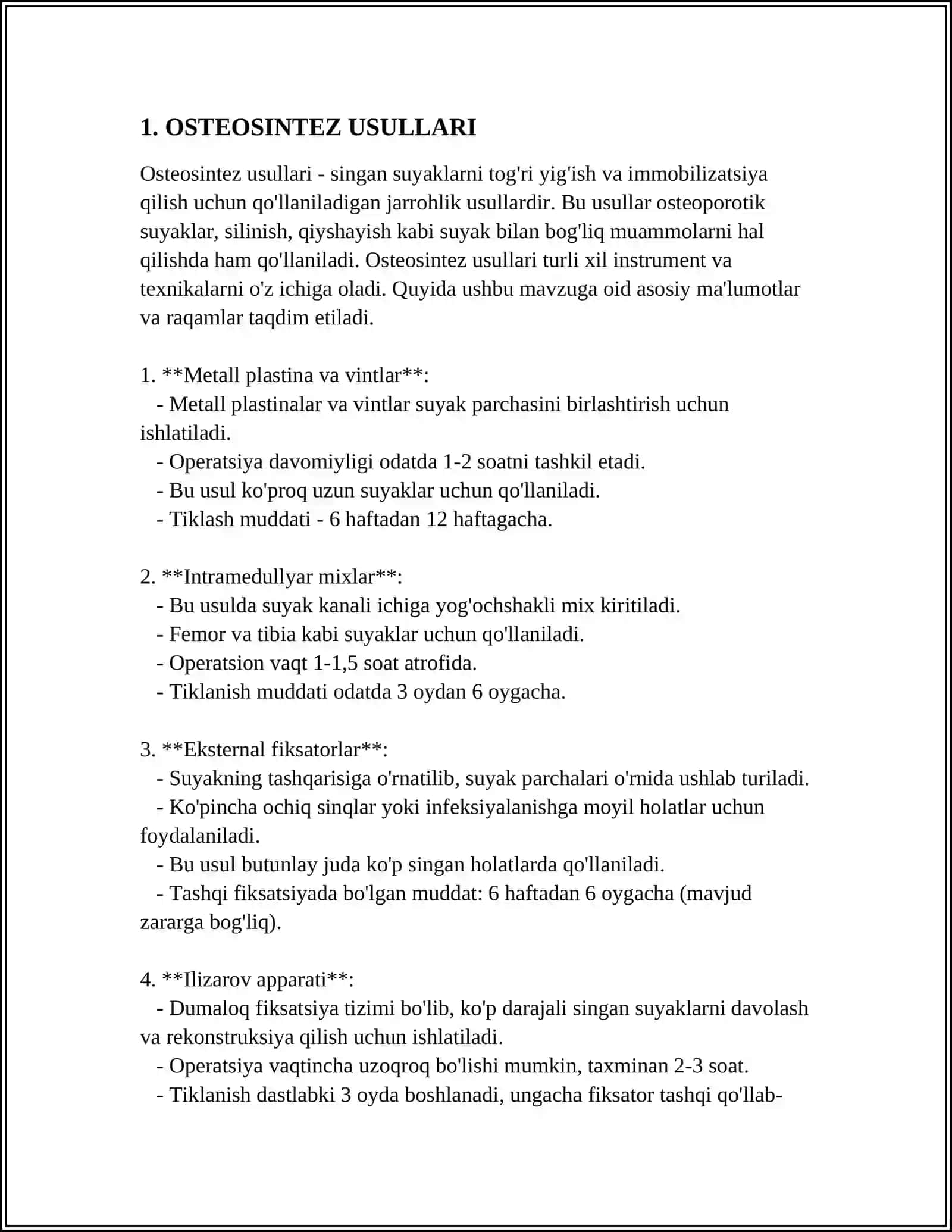 OSTEOSINTEZ 3