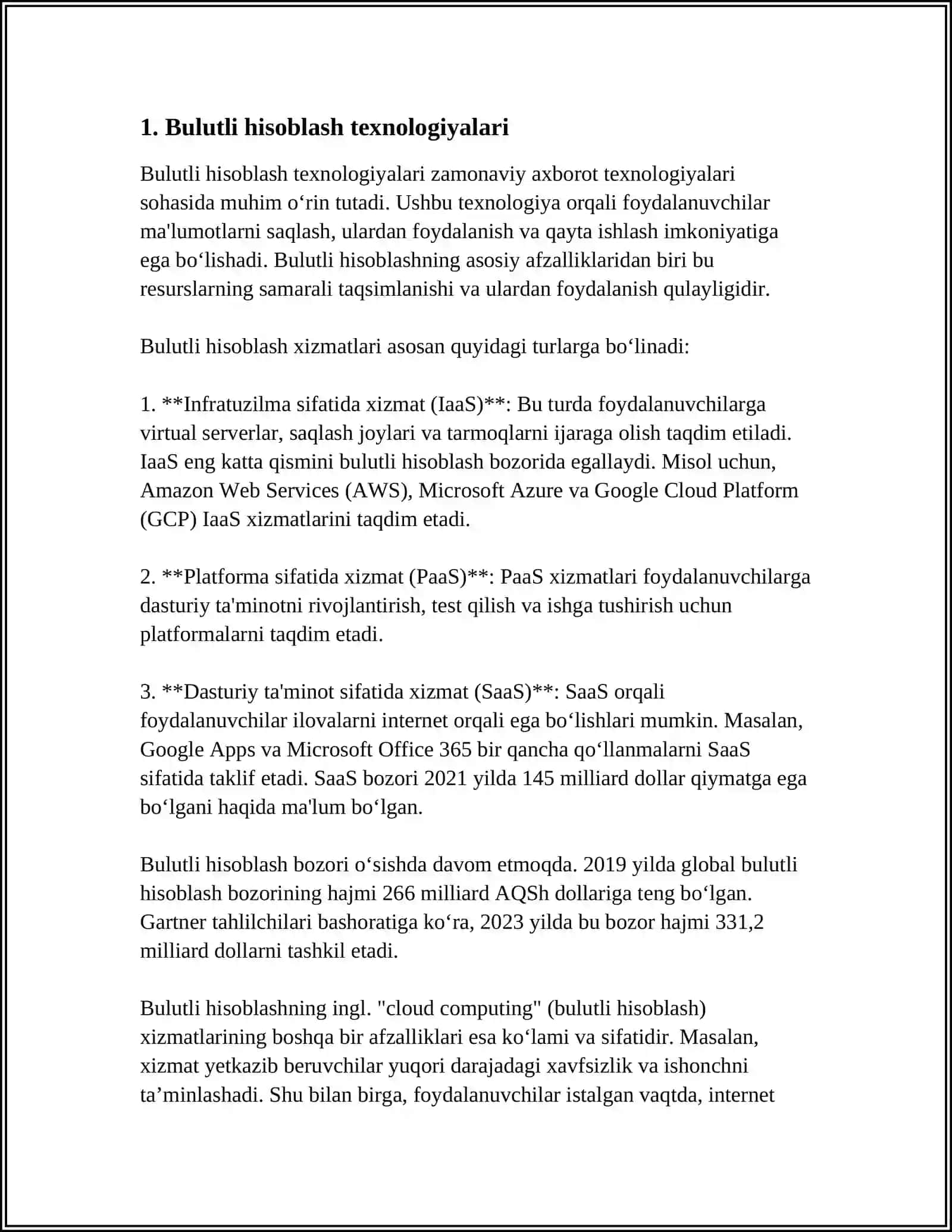 Bulutli hisoblash texnologiyalari 3