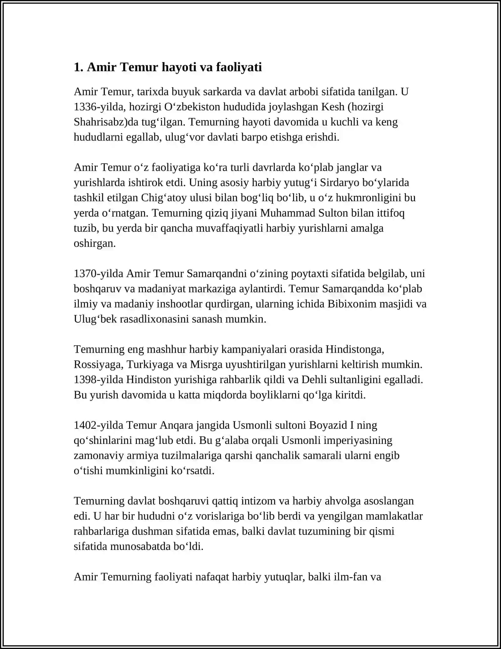 Amir Temur Buyuk Davlat Arbobi 3