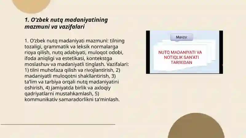 Oʻzbek nutq madaniyat asoslari 3