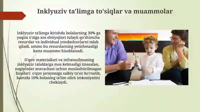 Inklyuziv Ta'limning Samaradorligini Baholash va Yaxshilash 3