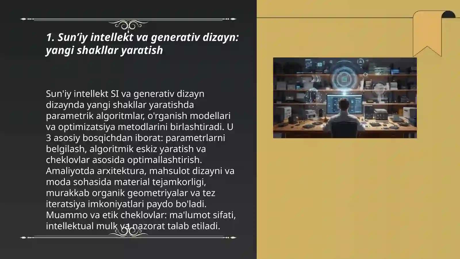 Sun'iy intellekt va generativ dizayn: yangi shakllar yaratish 3