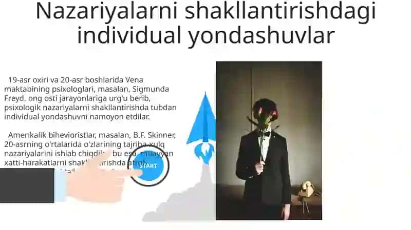 Psixologik nazariyaning o'ziga xosligi 3