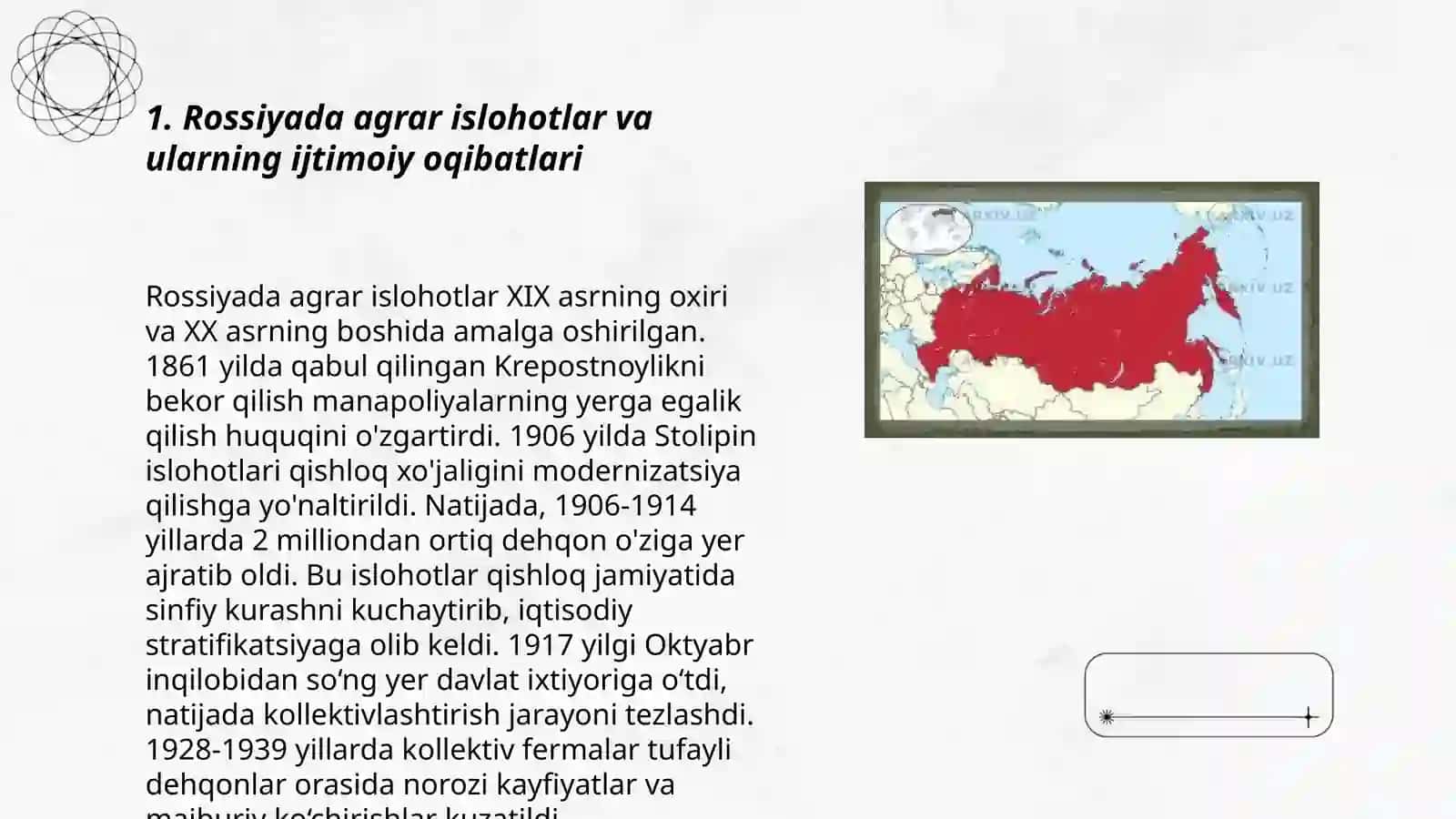 Rossiyada agrar islohotlar va ularning ijtimoiy oqibatlari 3