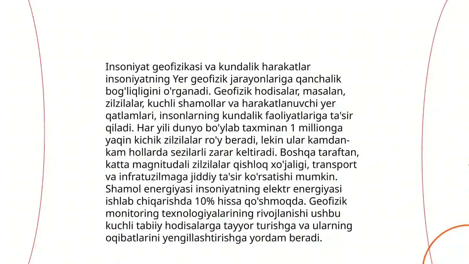Insoniyat geofizikasi va geokimyosi 3