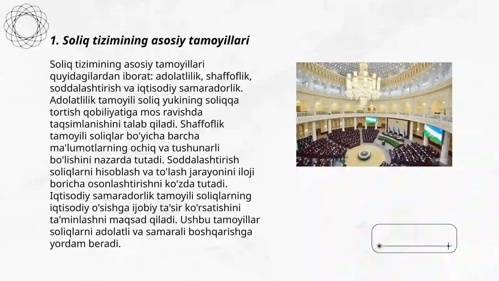 O'zbekiston respublikasining soliq tizimiga umumiy tasnif 3