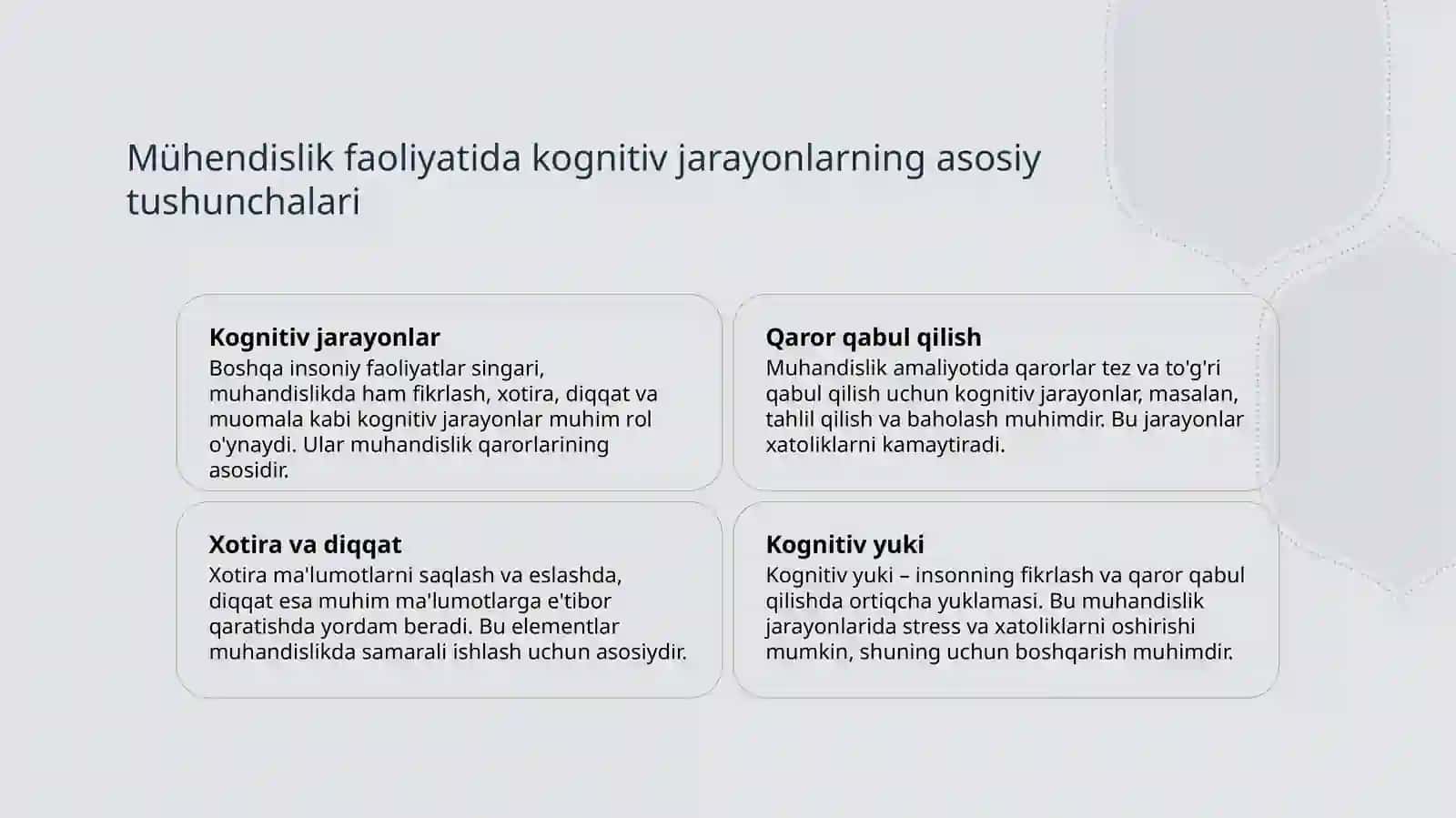 Mühendislik psixologiyasi faoliyatiga tasir etuvchi omillar 3