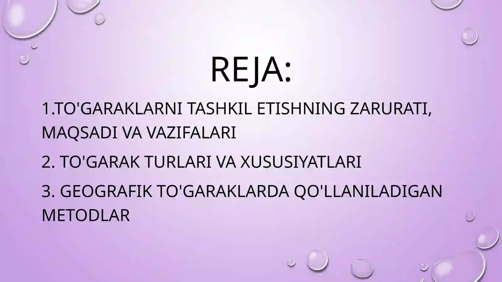 Geografiya va tabiiy fan o'qitish metodikasi 3