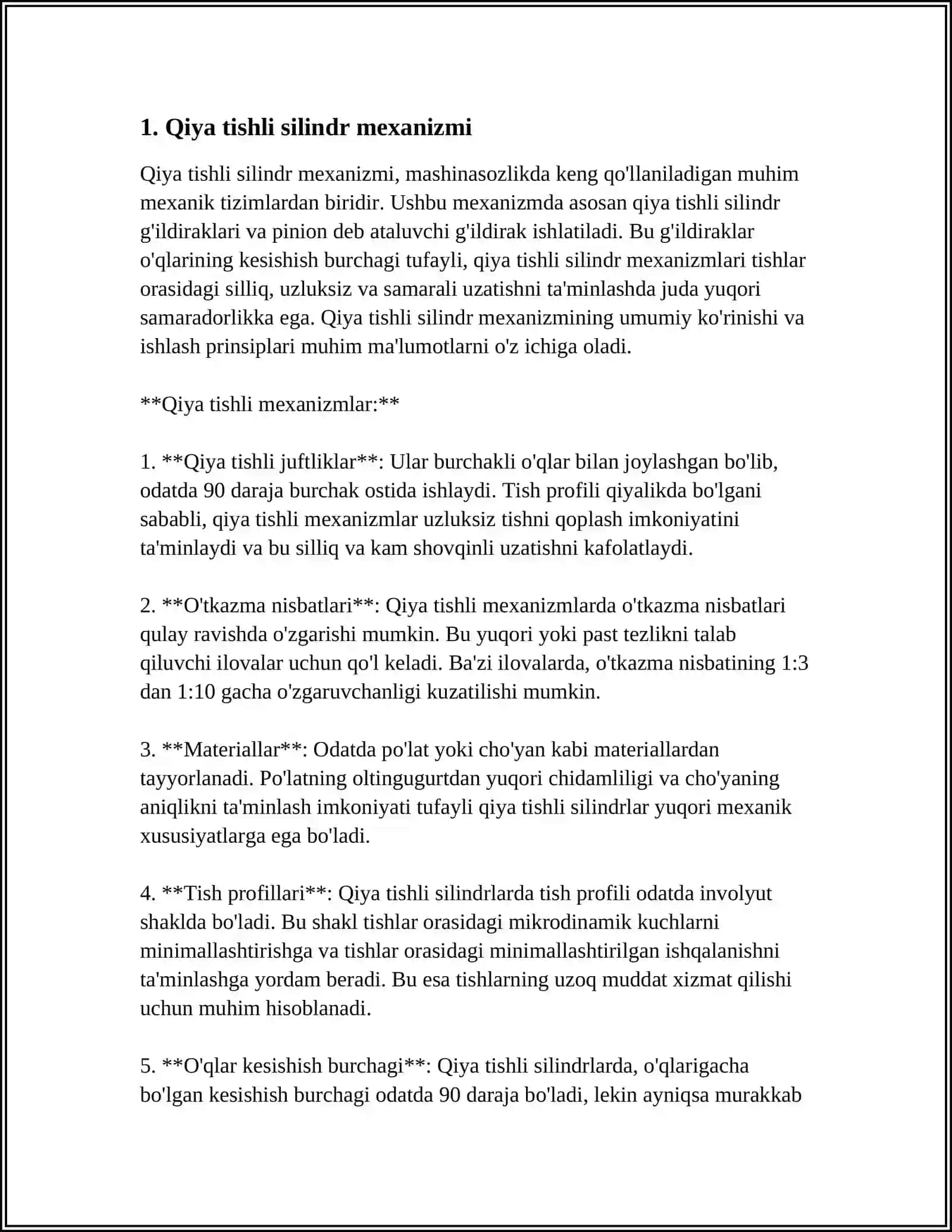 QIYA TISHLI SILINDR SIMON UZATMALAR 3