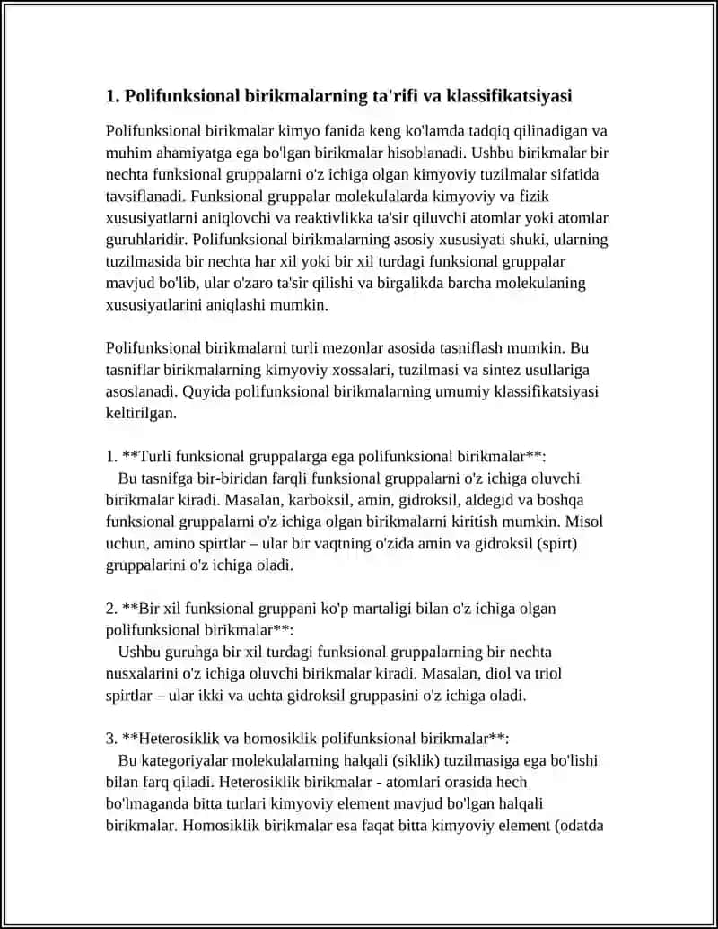 POLIFUNKSIONLAL BIRIKMALAR 3