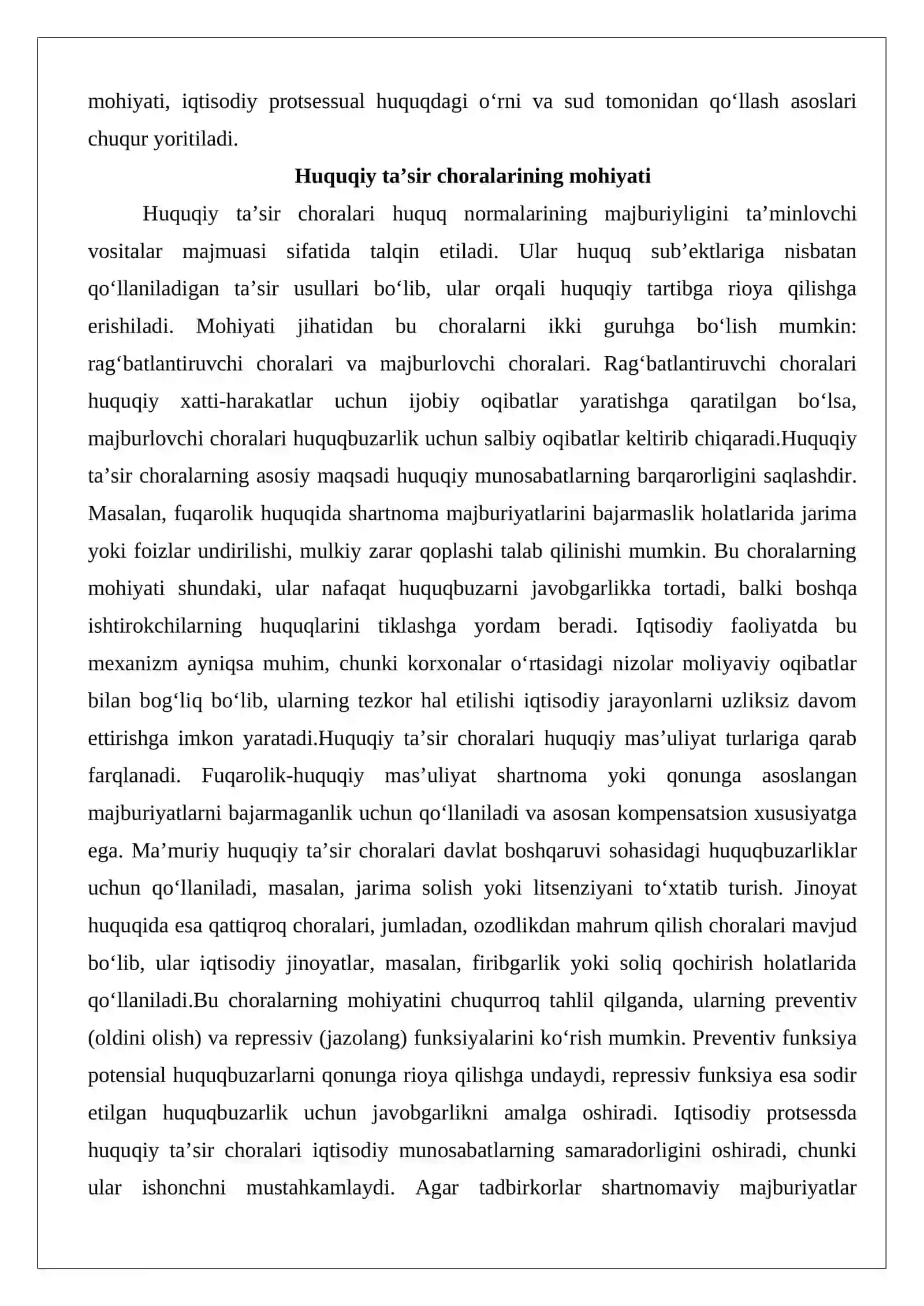 Huquqiy ta’sir chorasini qo‘llash to‘g‘risidagi ish bo‘yicha xabarlar va chaqiruvlar hamda sud muhokamasi 3