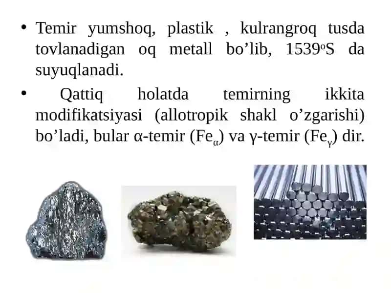 Temir-uglerоd qоtishmаlаri 3