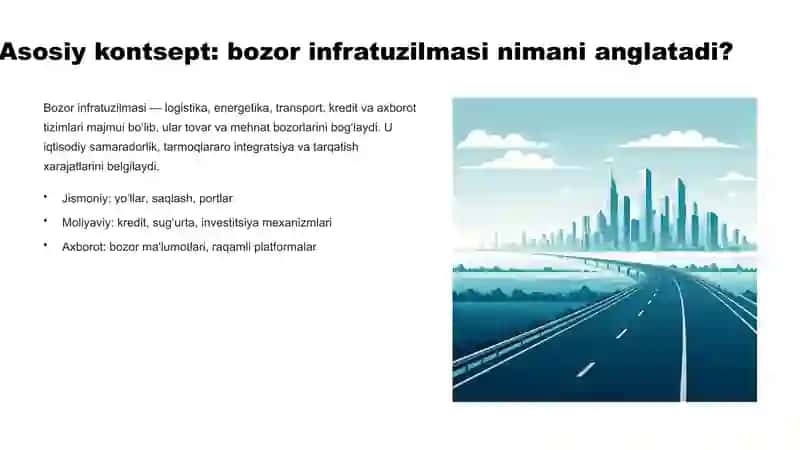 Bozor infratuzilmasi 3