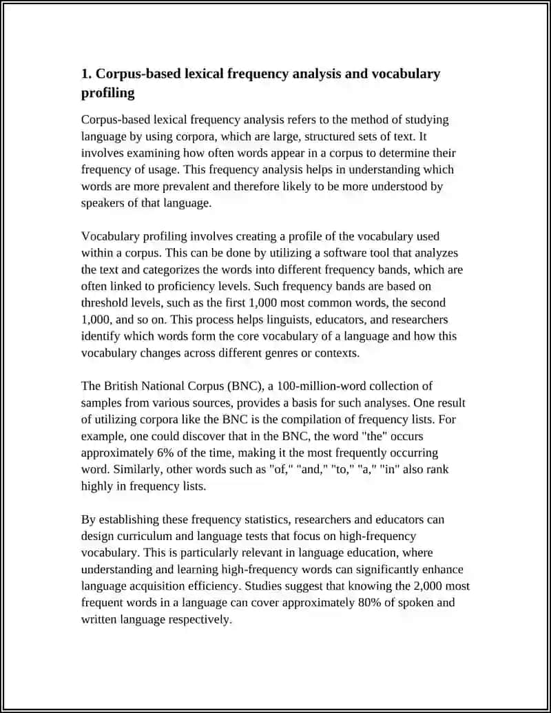 CORPORA IN LEXICAL STUDIES 3