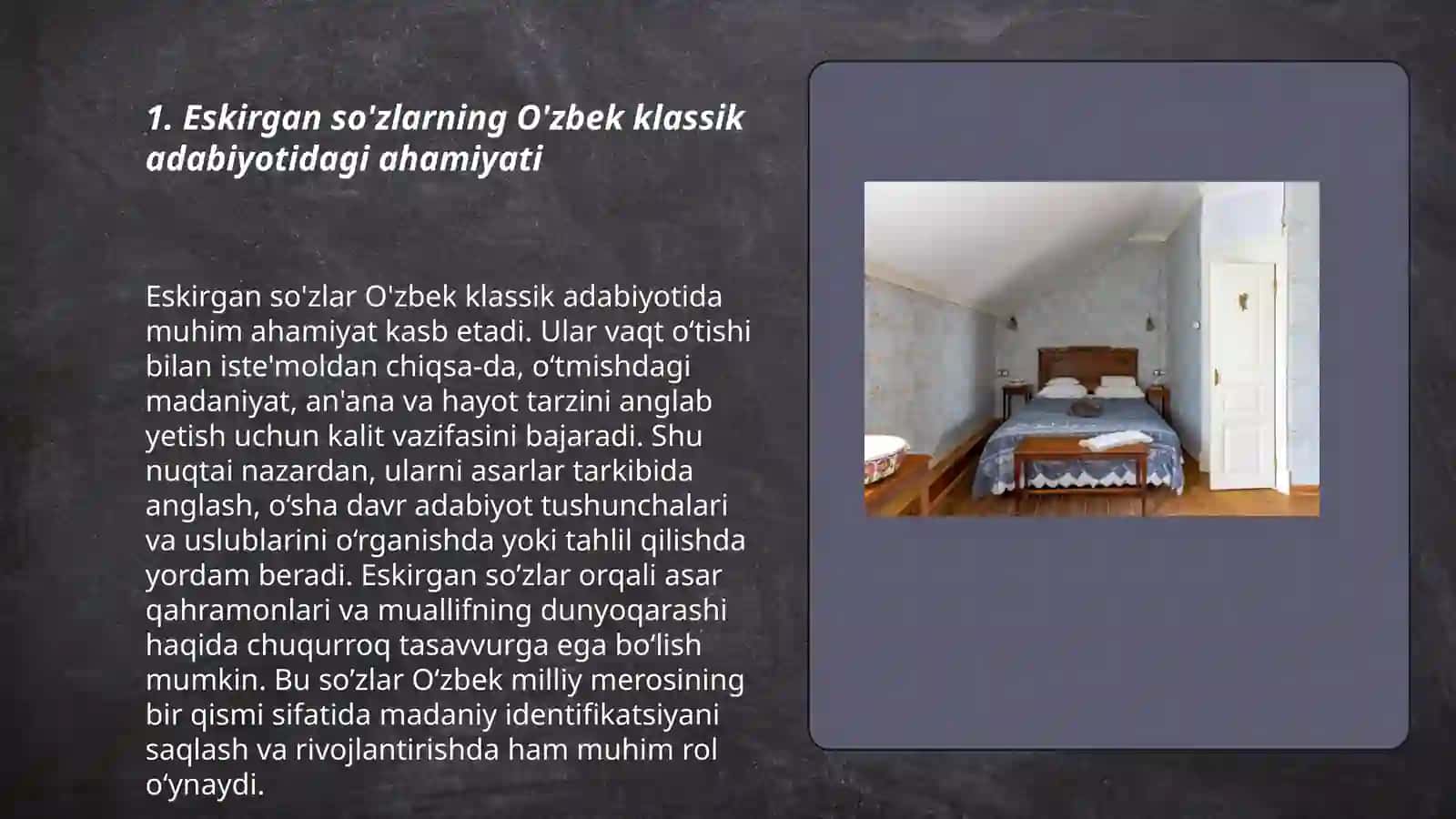 Eskirgan so'zlarning tarixiy asarlarda qo'llanilishi hamda o'zlashma so'zlar 3