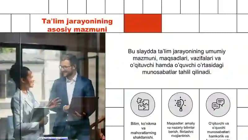 Taʼlim jarayoning mazmuni va mohiyati 3