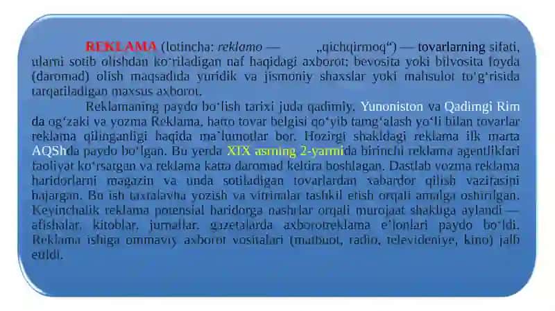 Reklama 3