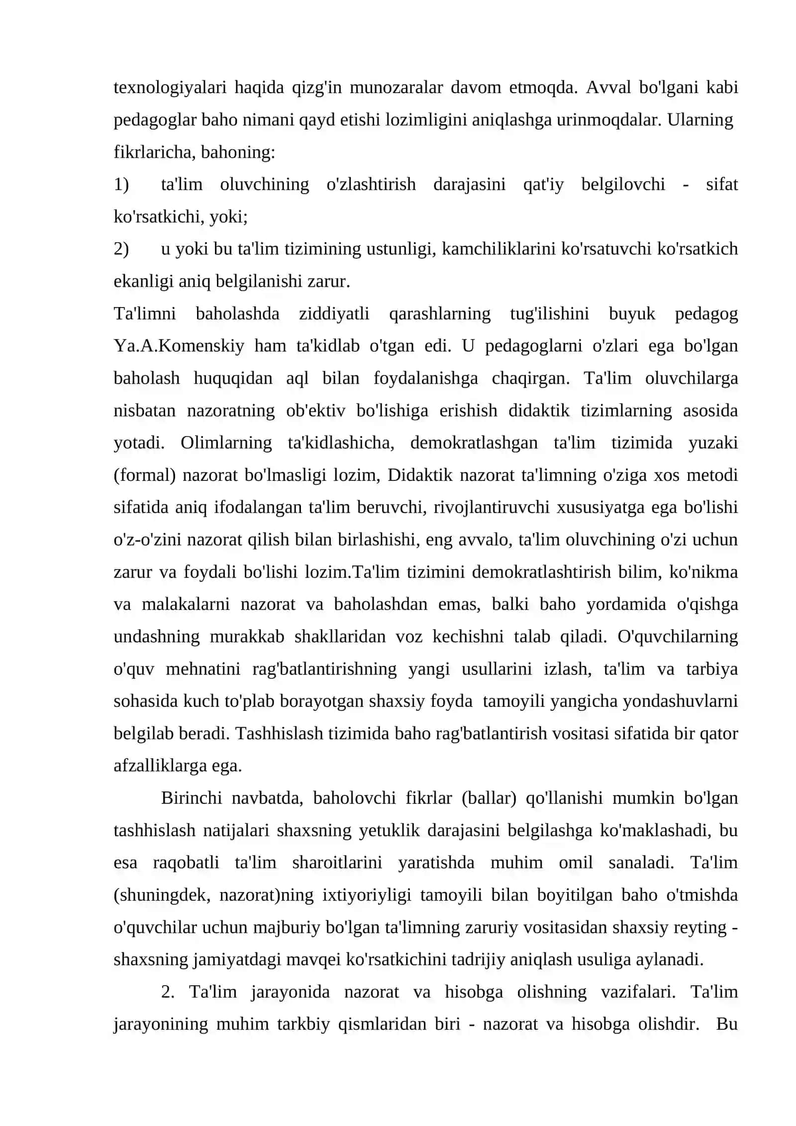 Ta’limni tashxis etish va pedagogik diagnostika 3