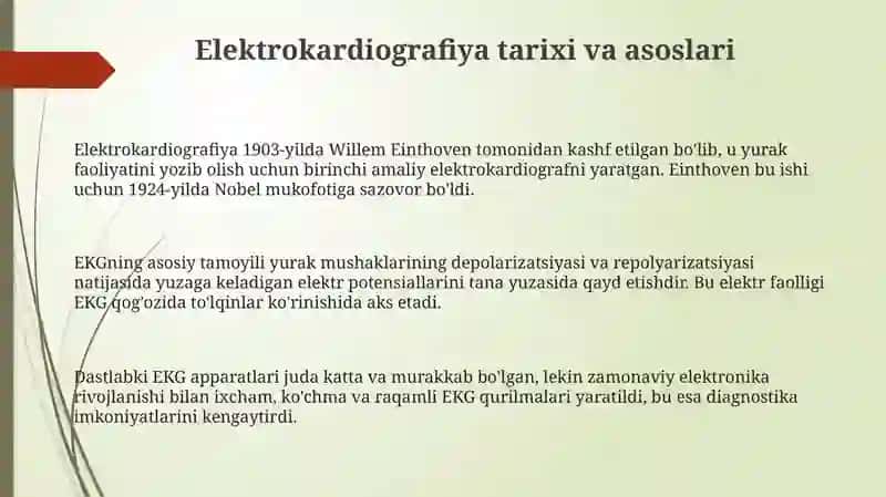 Elektrokardiografiya 3