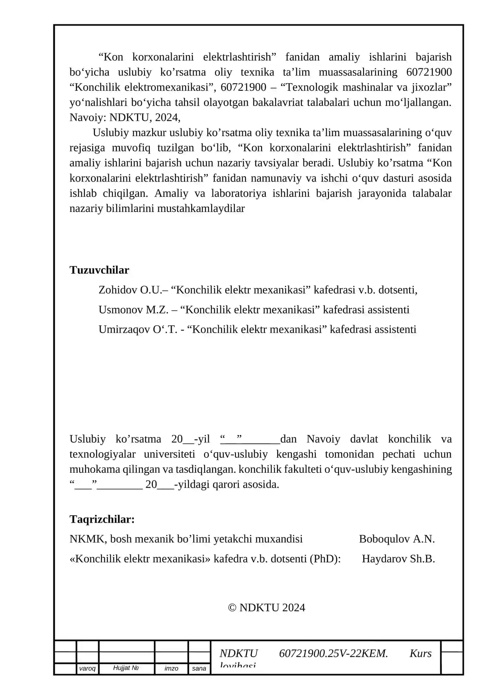 Kon korxonalarini elektrlashtirish 3