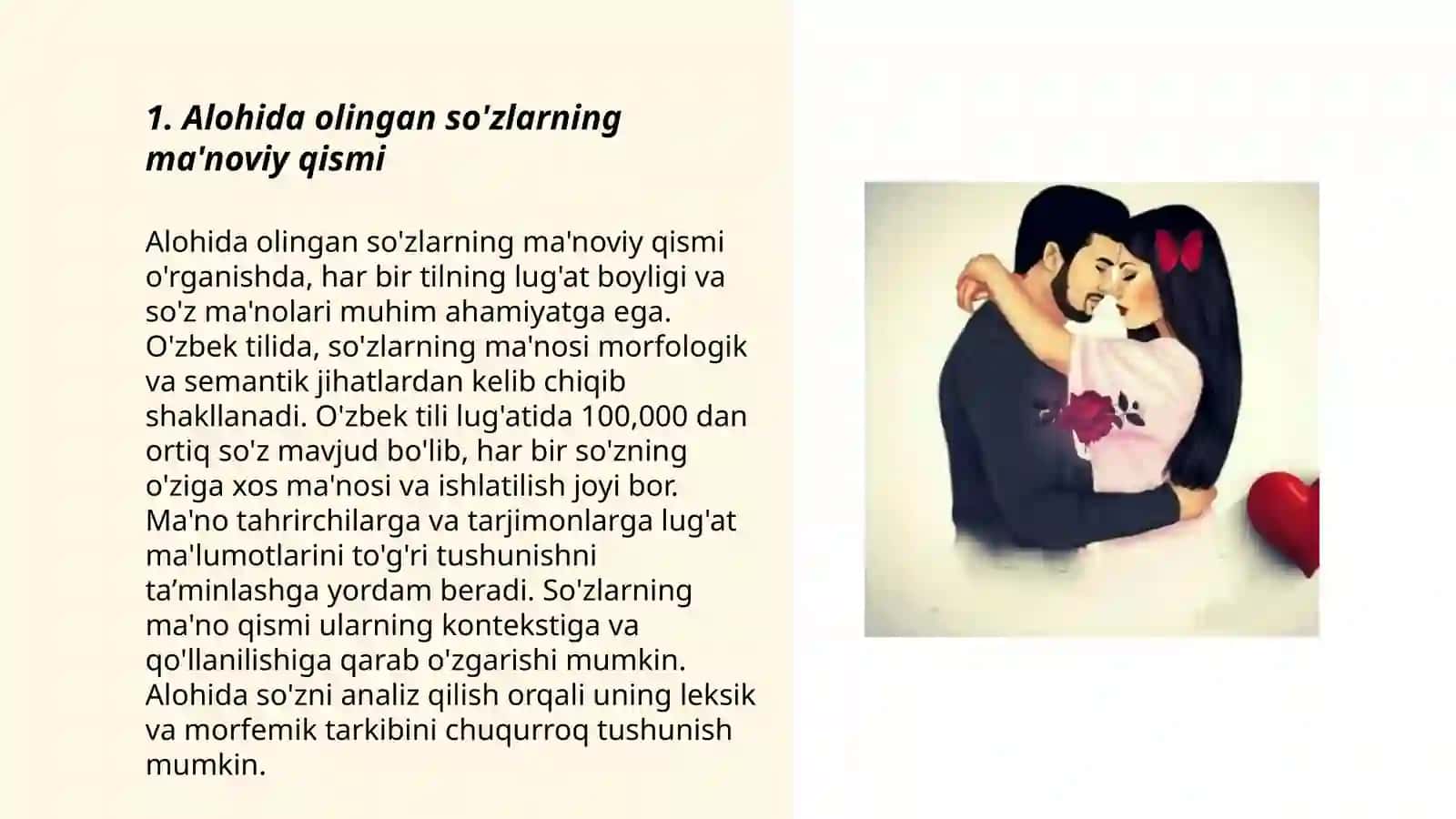 Alohida olingan so'zlar 3