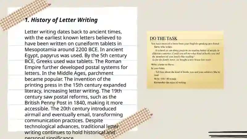 The art of letter writing 3