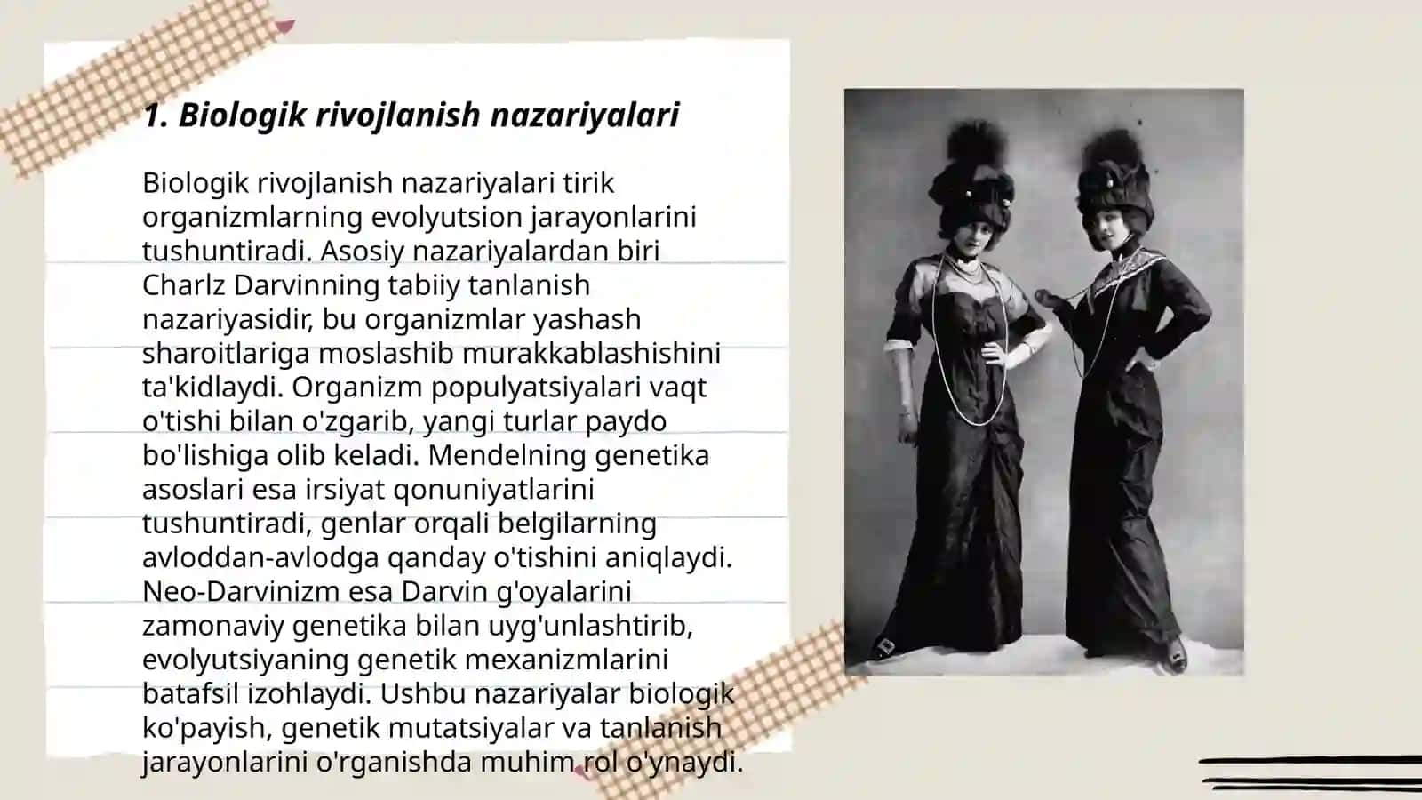Biologik rivojlanish nazariyalari 3