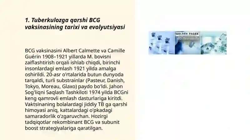 Tuberkulozga qarshi vaksinatsiya va revaksinatsiya 3