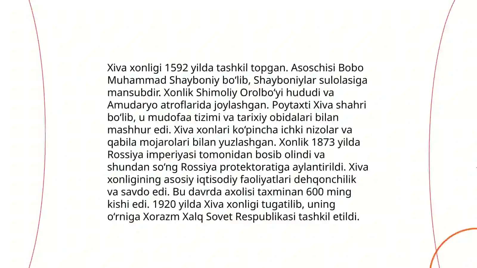 Xivo xonligi tarixiga oid manbalar 3