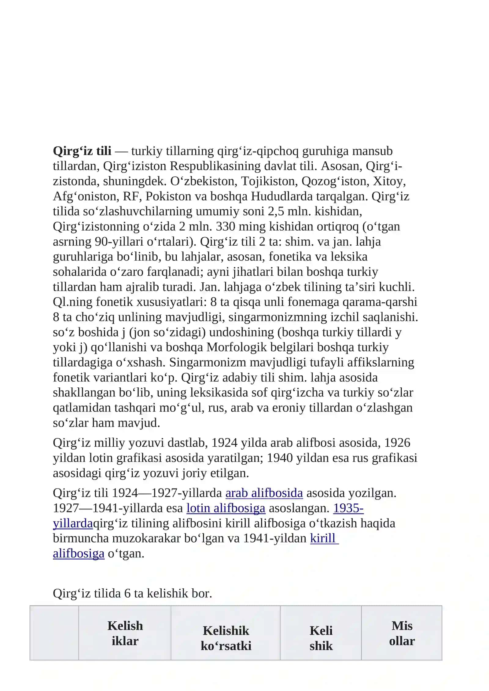 Qirg`iz Tilining Morfologik Xususiyatlari 3