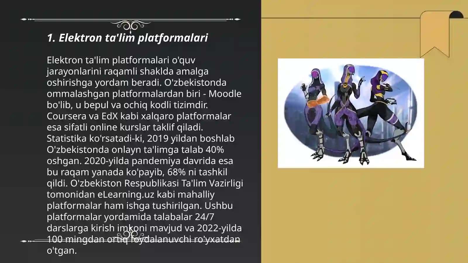 Ta'limni noananaviy shakli 3