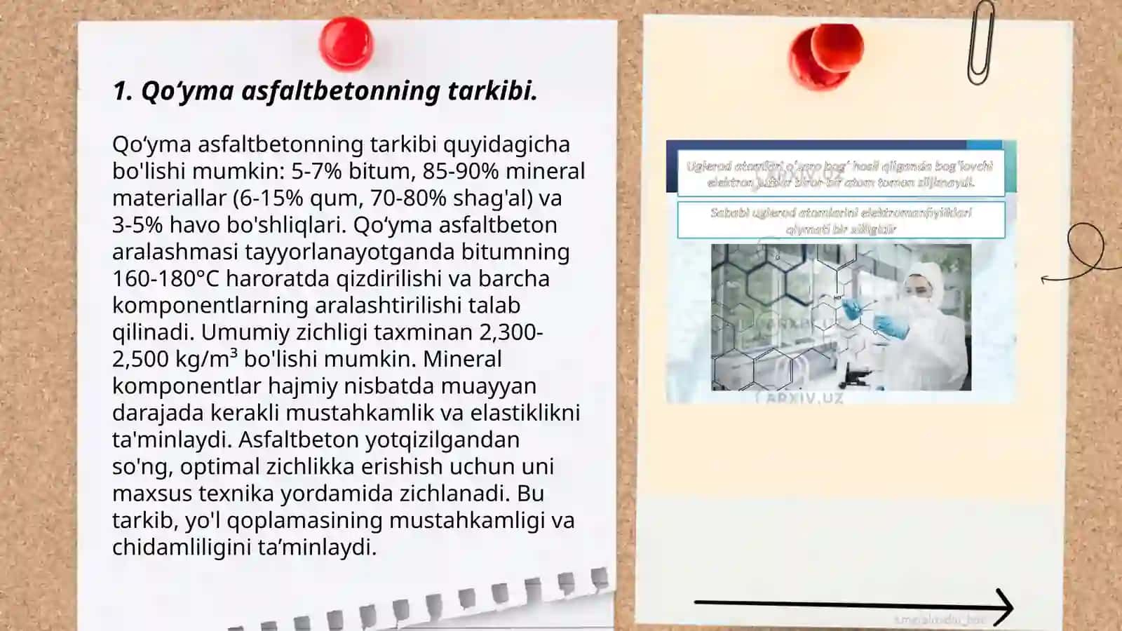 Qo‘yma asfaltbeton qorishmasini tayyorlashning o‘ziga xos xususiyatlari 3