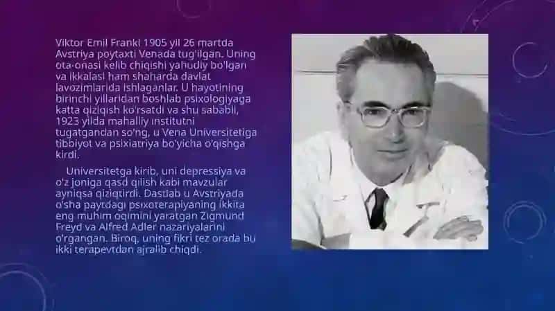 Viktor Franklning Shaxs Nazariyasi 3