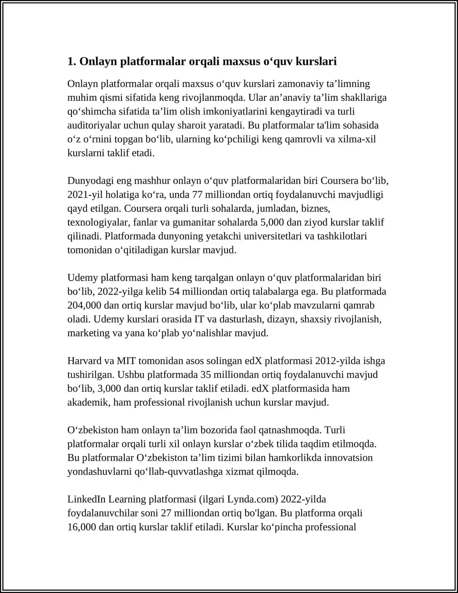 MAXSUS FANLARNI O'QITISHNING AUDITORIYADAN TASHQARI SHAKLLARI 3