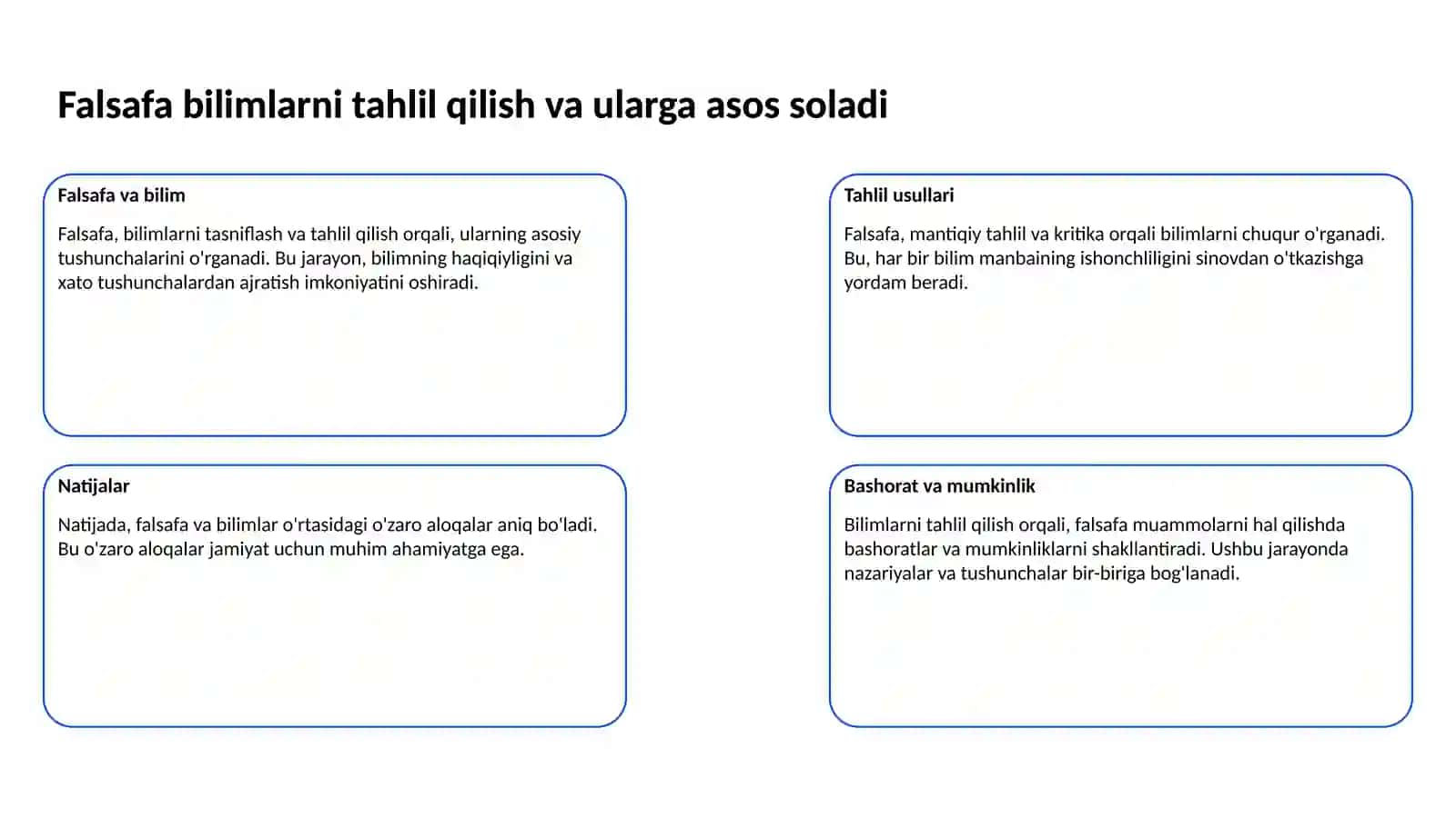 Falsafa fanining predmeti, mazmuni va va jamiyatdagi roli 3