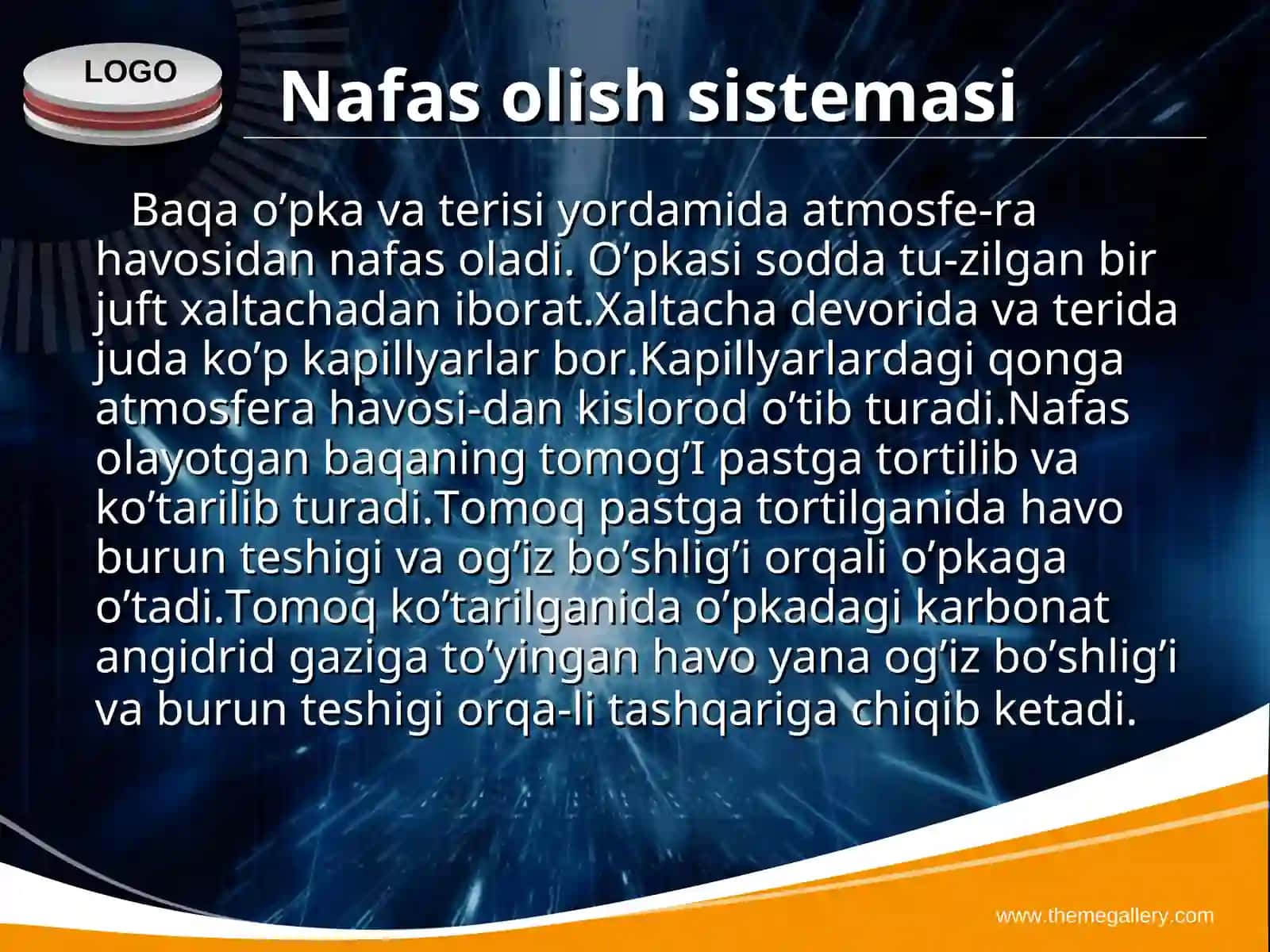 Baqaning hazm qilish organlari 3