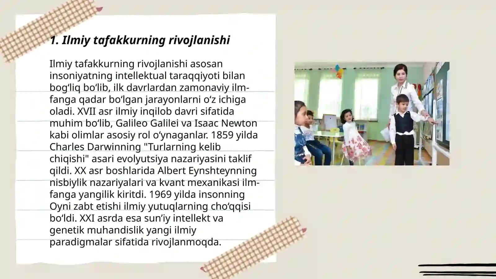 O'quvchilarning ilmiy dunyoqarashini shakllantirish 3