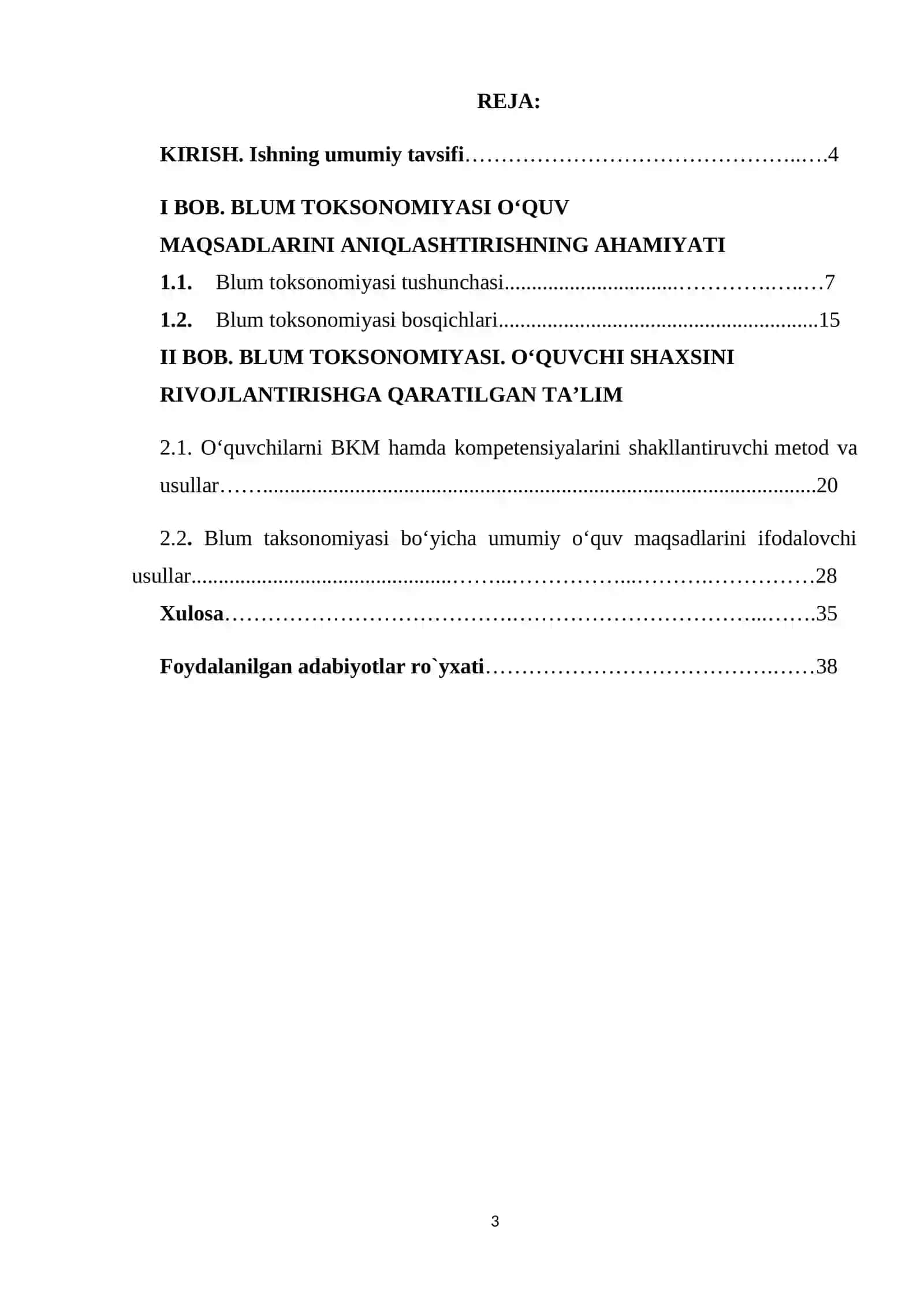 Blum taksonomiyasi va uning adabiyot o‘rganishdagi ahamiyati 3