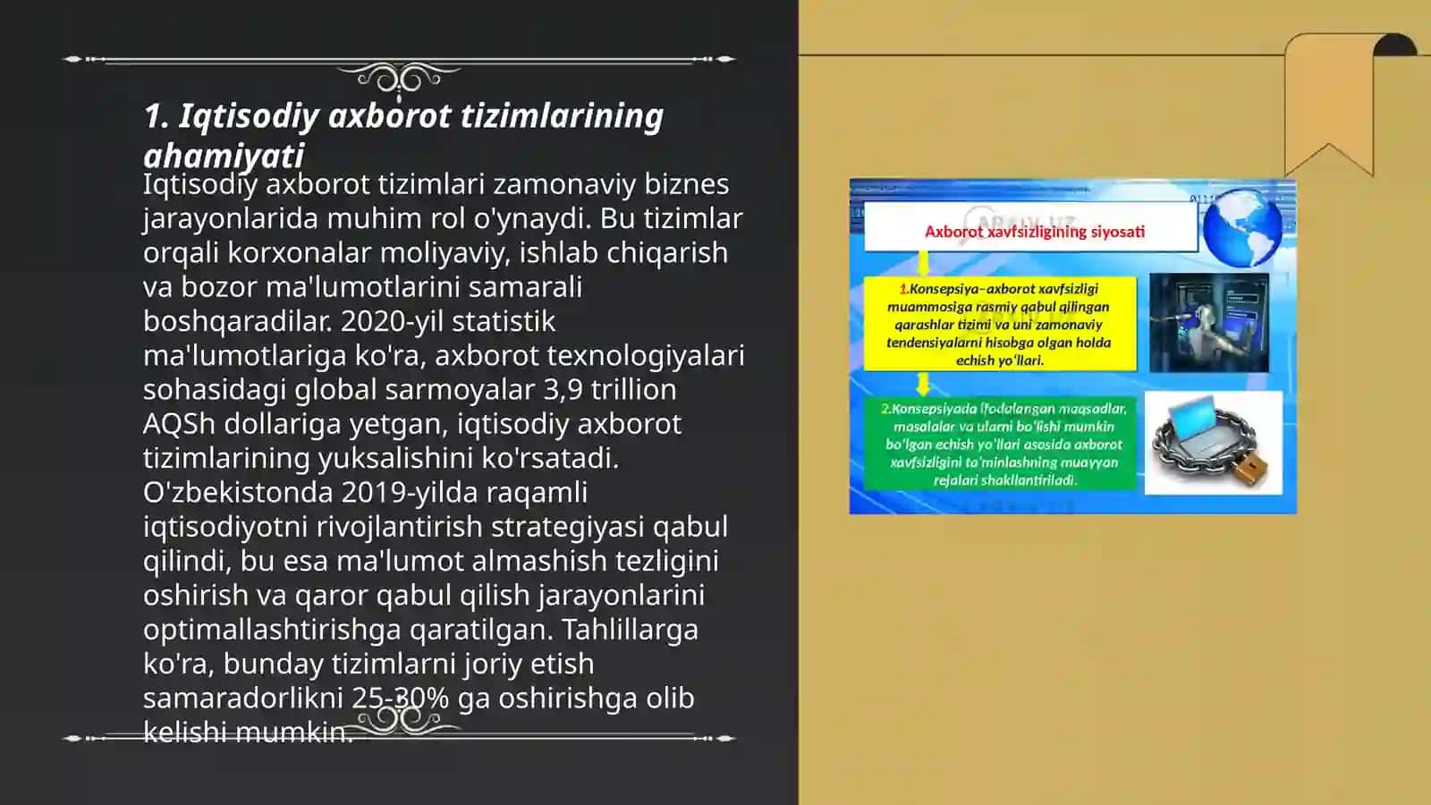 Iqtisodiy axborot tizimlari, Mobil platformalar texnologiyasining urni va ahamiyati 3