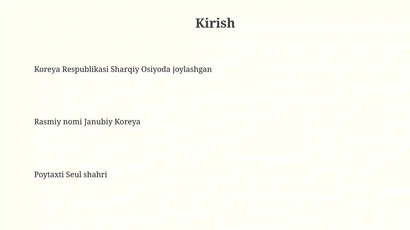 Koreya Respublikasi 3