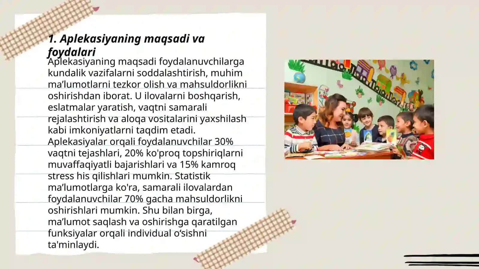 Maktabgacha yoshdagi bolalarni aplekatsiya ishiga òrgatish 3