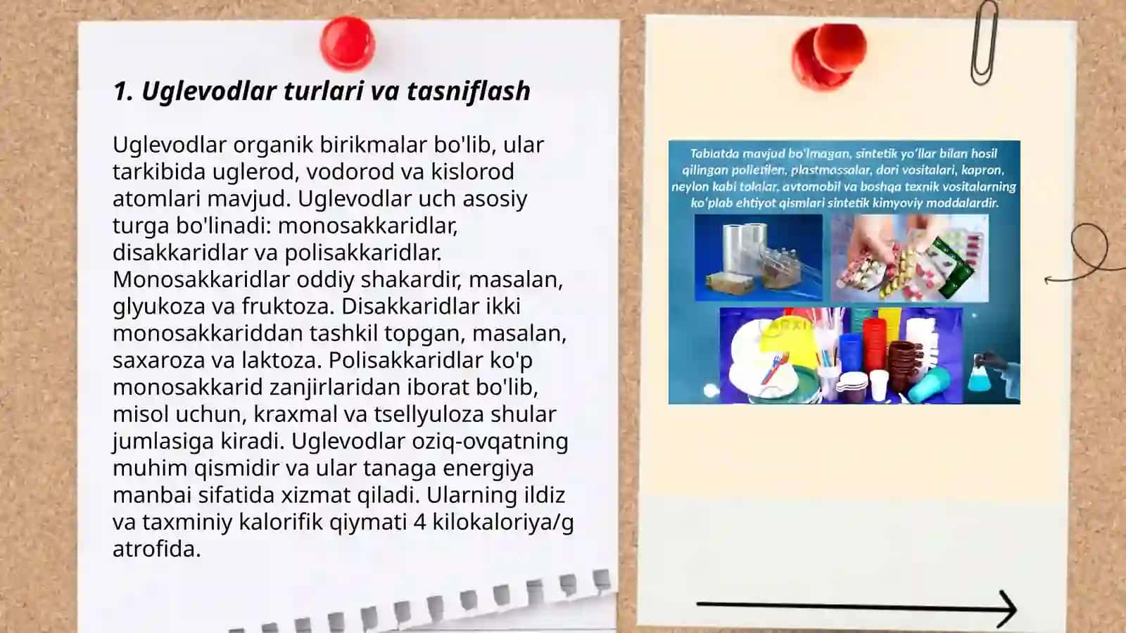 Oziq ovqat mahsulotlarini kimyoviy tarkibi asosida tasniflash 3
