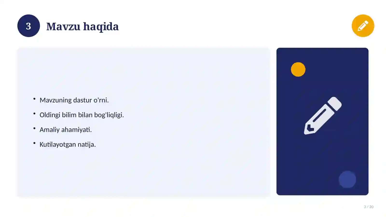 Didaktika: nazariy asoslari, an'anaviy yondashuvda 3