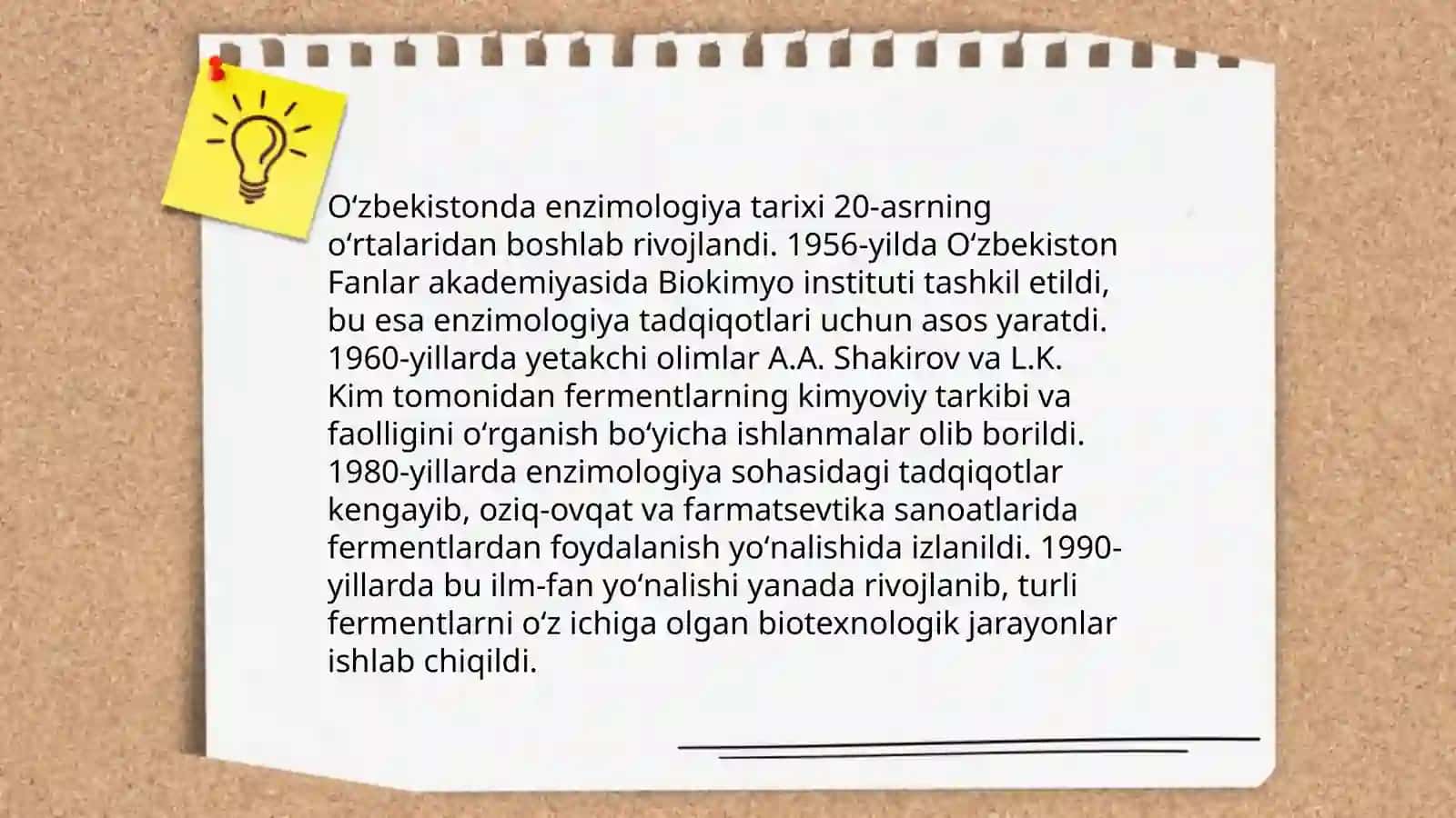 O'zbekiston biokimyogar olimlarining enzimologiya taraqqiyotiga qo'shgan hissalari 3