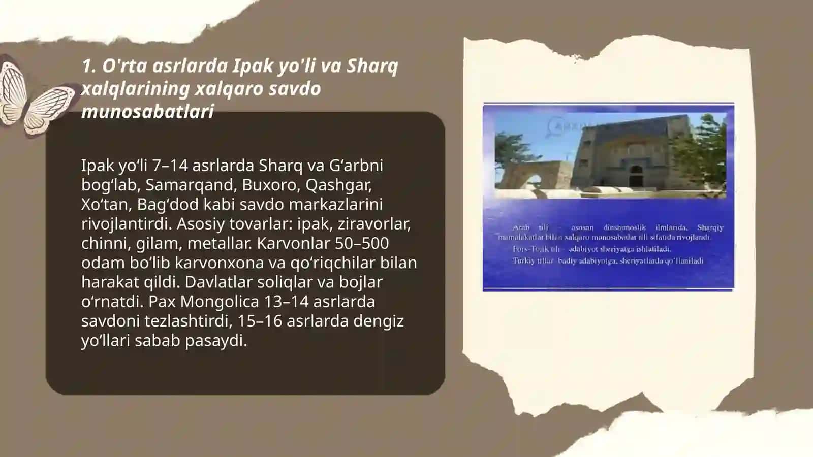 O'rta asrlarda Sharq xalqlarining xalqaro munosobatlari 3