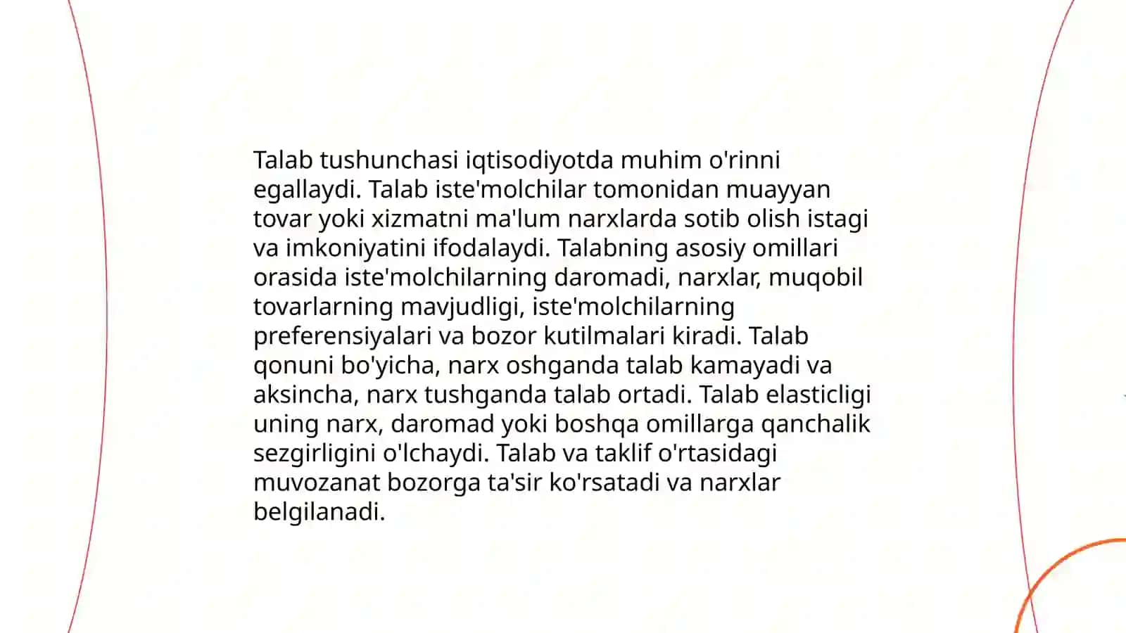 Talab tushunchasi va uning miqdoriga ta'sir etuvchi omillar 3