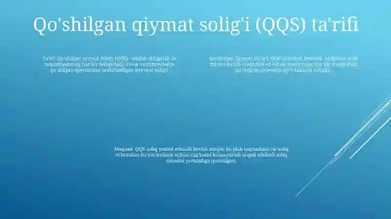 QoʻShilgan Qiymat SoligʻI 3