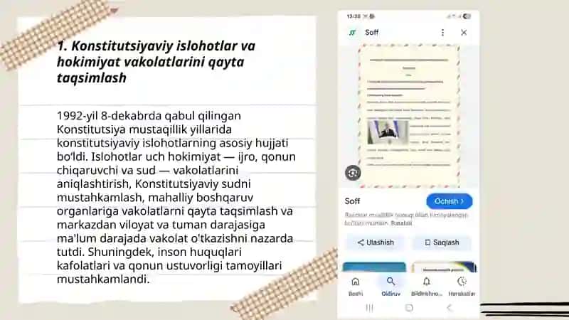 Mustaqillik yillarida davlat boshqaruvi tizimida amalga oshirilayotgan islohotlar 3