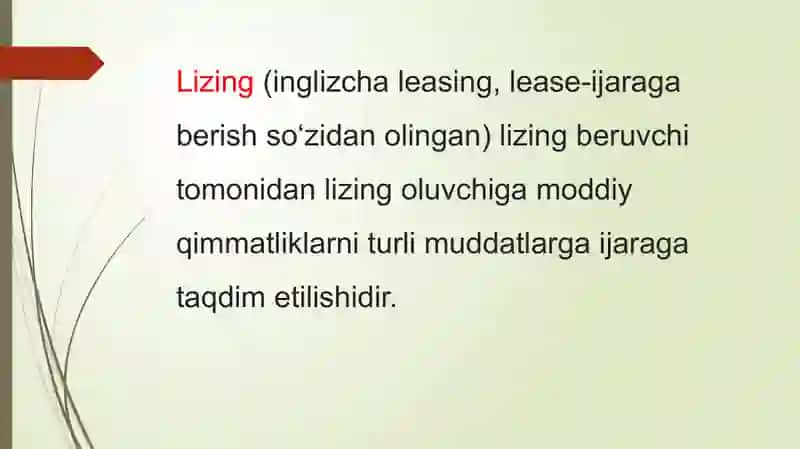 XALQARO LIZING OPERATSIYALARI 3