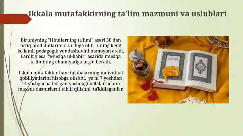 Abu Nasr Forobiy va Abu Rayhon Beruniyning asarlaridagi pedagogik fikrlar 3